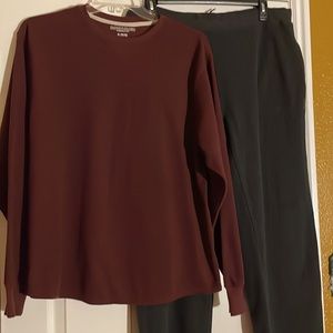 Shirt & Fleece Pants Set